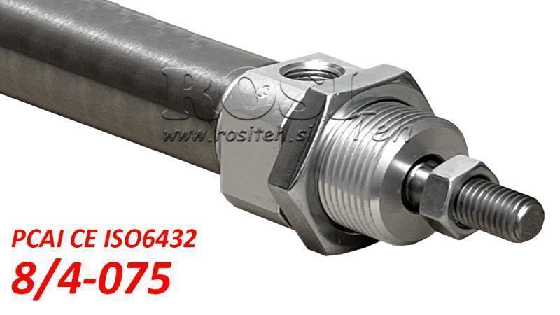 PNEUMATISK CYLINDER PCAI 8/4-075 CE ISO6432