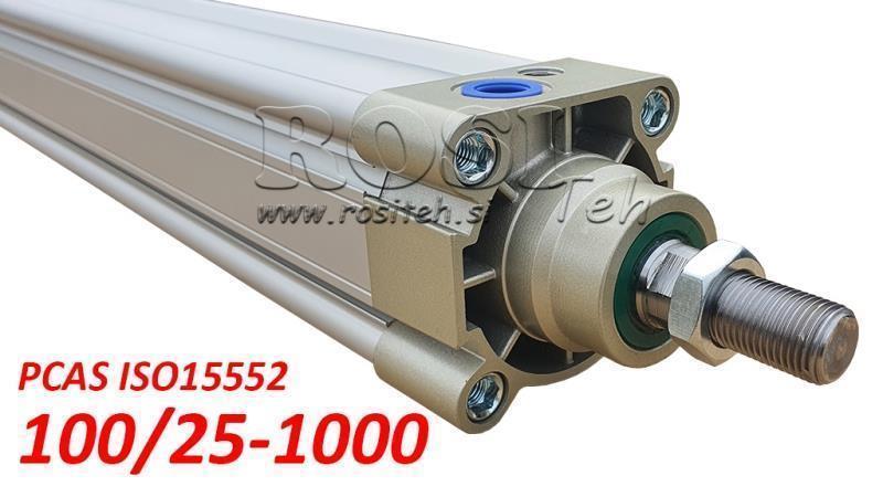 CILINDRU PNEUMATIC PCAS 100/25-1000 BE ISO15552