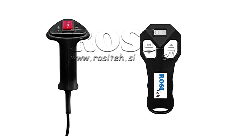 12 V TROLIU ELECTRIC RS-8000 - 3620 KG - CABLU DE OȚEL - ECO