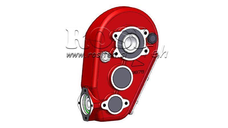 VÄXELLÅDA - VÄXELLÅDA RT350 FÖR HYDRAULISK MOTOR MP/MR/MS FÖRHÅLLANDE 31.4:1