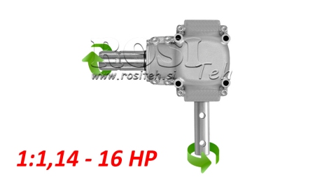 CUTIE DE VITEZE L-150J 1:1.14 (16HP-12KW)