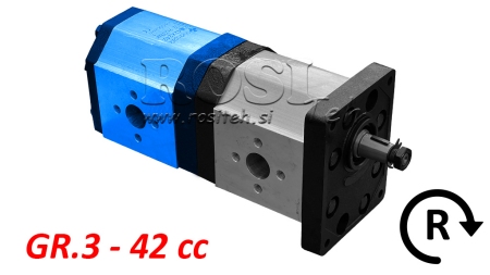 POMPĂ HIDRAULICĂ 30C42X242 SPATE GR.3 42 CC DREAPTA