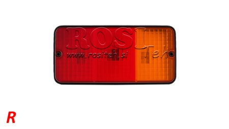 LAMPĂ RECTANGULARĂ SPATE 3 POZIȚII