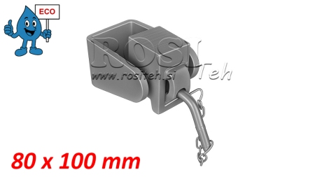 BRACKET PENTRU REMORCA CAISSON 80X100MM ECO