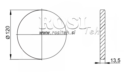 P.T.O. АДАПТЕР С ФЛАНЕЦ 1 3/8