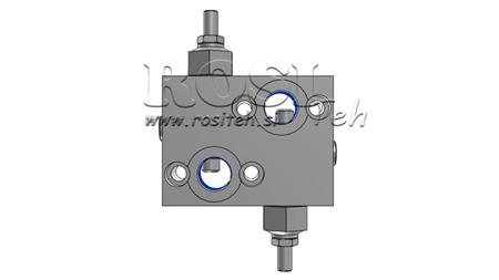 REGULATOR DE PRESIUNE HIDRAULICĂ 10-180 BAR PENTRU MOTOR HIDRAULIC MP-MR-MH