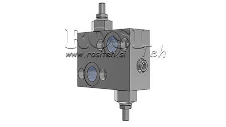 REGULATOR DE PRESIUNE HIDRAULICĂ 10-180 BAR PENTRU MOTOR HIDRAULIC MP-MR-MH