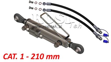 HYDRAULISK TOPSTANG STANDARD - CAT. 1 - 50/30-210 (20-55 HP) (19,2/19,2 mm)