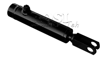 BROMSCYLINDER MED RETURFJÄDER OCH GAFFELHUVUD MED LEDLAGER 25/70MM