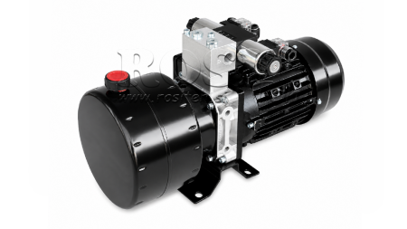 MINI HIDRAVLIČNI AGREGAT 230V AC (0,75 kW) - 3,7 cc - 5,2 lit/min - tank 4 lit
