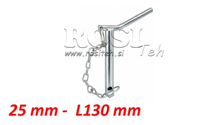 BOLT CU MANER SI SIGURANTA CU BOLT SI LANT 25MM L130