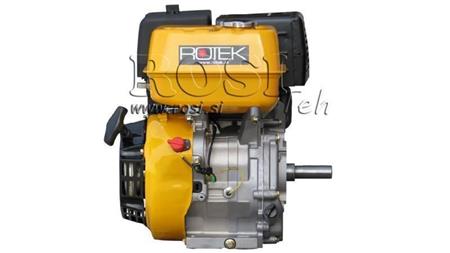 motor pe benzin EG4-420cc-9.6kW-13.1HP-3,600 RPM-H-KW25x88.5-începere manuală