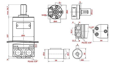 HYDROMOTOR MM 12.5 -lateral