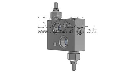 REGULATOR DE PRESIUNE HIDRAULICĂ 30-210 BAR PENTRU MOTOR HIDRAULIC MS
