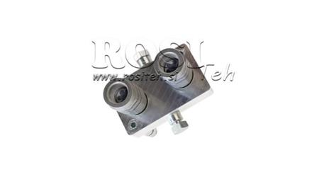MULTI-FASTER COUPLING 2way BSP1/2 NEW TYPE CONNECTING PART
