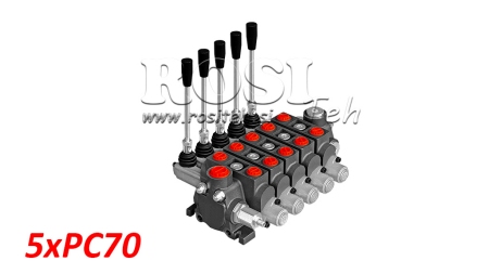 HIDRAULIKUS SZELEP 5xPC70