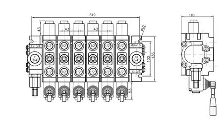 VANĂ HIDRAULICĂ 6xPC70