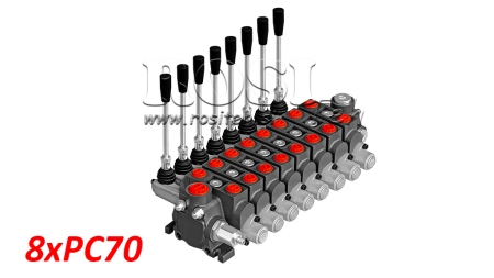HYDRAULIKVENTIL 8xPC70