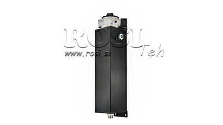 REZERVOR METALIC 3 LITRI CUB 100x113x350mm COMPLET CU ECHIPAMENT