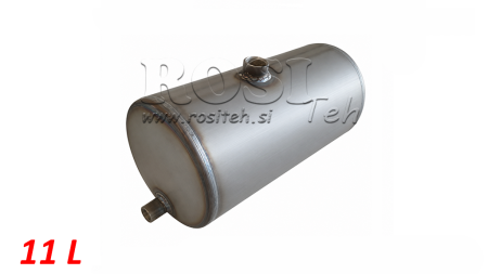 ZBIORNIK OLEJU WYKONANY Z BLACHY 11LIT FI200-380MM