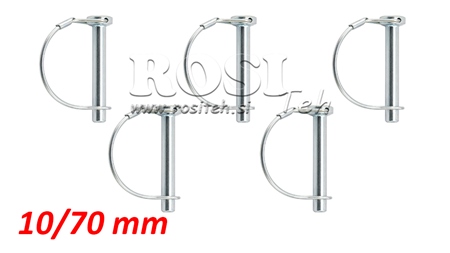 SET CUI DE SIGURANTA TIRANT PENTRU TEAVA Φ 10/70 MM (5 PCS)