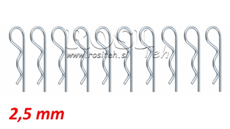 SET SIGURANȚE TIP R Φ 2.5 MM (10PCS)