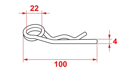 SET SIGURANȚE ARC DUBLU Φ 4 MM (5PCS)