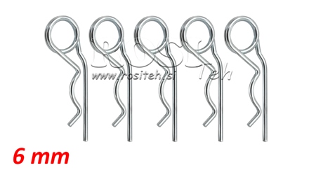 SET SIGURANȚE ARC DUBLU Φ 6 MM (5PCS)