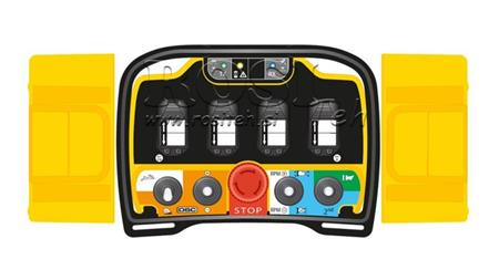 TÉLÉCOMMANDE RADIO - PROPORTIONNELLE - ZEUS2 M4 10013 Standard