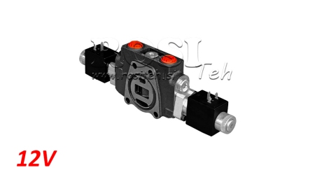 SECTION INDIVIDUELLE ELECTRIQUE 12 V POUR DISTRIBUTEUR HYDRAULIQUE PC70