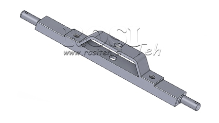BARĂ DE REMORCARE CU SUPORT PENTRU TRACTOR CAT. 2 (L-750MM)
