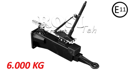 TREKKKROK - TRAKTOR TILHENGER KOBLING 6,000/1,600KG (E11 SERTIFIKAT)