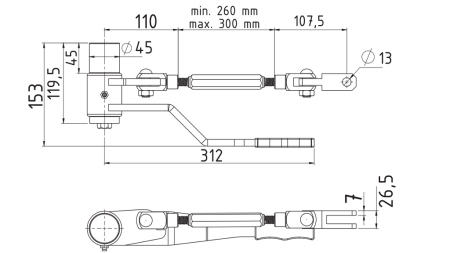 MANER DE ÎNCHIDERE A PANOUlUI LATERAL AL REMORCII - SPATE
