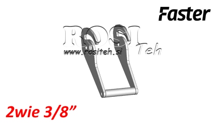 MANETĂ PENTRU MULTI-FASTER 2CĂI 3/8 PARTE FIXĂ