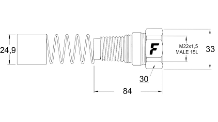 CUPLĂ RAPIDĂ FEMEIE PENTRU MULTI-FASTER 1/2 PARTE FIXĂ