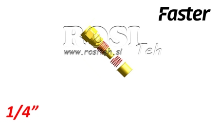 CUPLĂ RAPIDĂ FEMEIE PENTRU MULTI-FASTER 1/4 PARTE FIXĂ