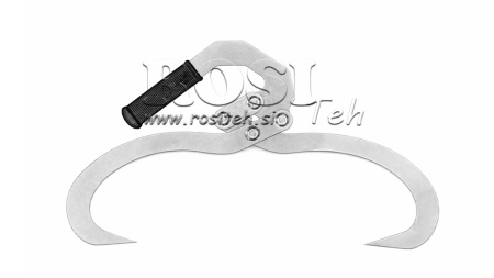 HAND FORESTRY GRAPPLES GRIPPER HD30 (300 MM) - GALVANIZED