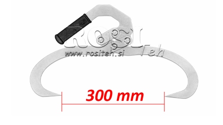 HAND FORESTRY GRAPPLES GRIPPER HD30 (300 MM) - GALVANIZED