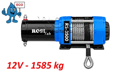 12 V TROLIU ELECTRIC RS-3500 - 1585 kg - FRÂNGHIE SINTETICĂ - ECO