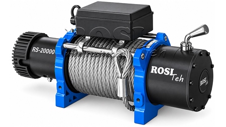 24 V TROLIU ELECTRIC RS-20000 - 9100 KG - CABLU DE OȚEL - ECO