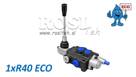 DISTRIBUITOR HIDRAULIC MANUAL – 1 SECȚIUNE 1xR40 ECO