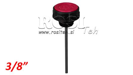 NALIVNI ČEP 3/8 z nivojno palico in odušnikom