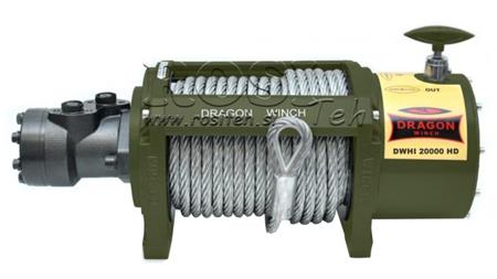 WINCH HIDRAULIC DWHI 20000 HD - 9072 kg