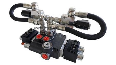 VALVĂ HIDRAULICĂ 2xZ80 12V DC CU FUNCȚIE FLOATING