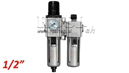 UNITATE DE PREGĂTIRE PNEUMATICĂ 300 G1/2 40µ 0-10b