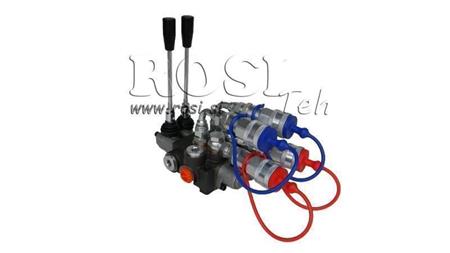 VALVĂ HIDRAULICĂ 2xP40 EXPANSIUNE
