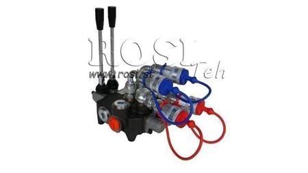 VALVĂ HIDRAULICĂ 2xP80 EXPANSIUNE