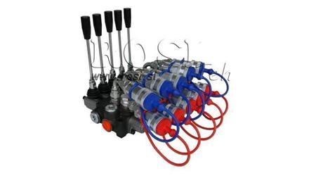 HYDRAULISK VENTIL 5xP40 EKSPANSJON