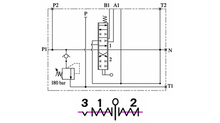 MANUAL SUPAPĂ HIDRAULICĂ MONOBLOC 1xZ50 + FUNCȚIE PLUTITOARE
