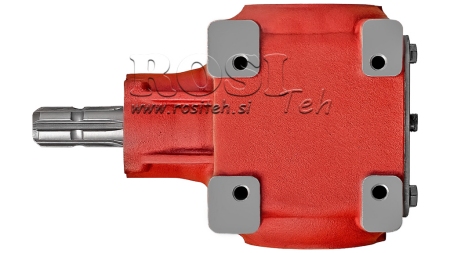 BOÎTE DE VITESSE ANGLE TB-27J 1.46:1 (40HP-29.4KW)